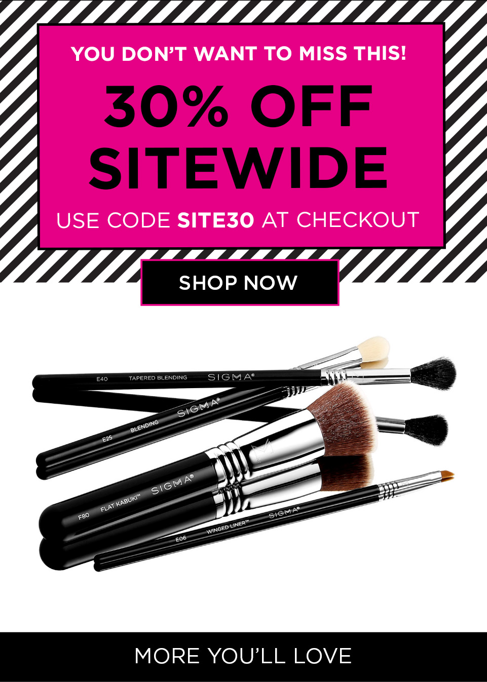 30% Off Sitewide