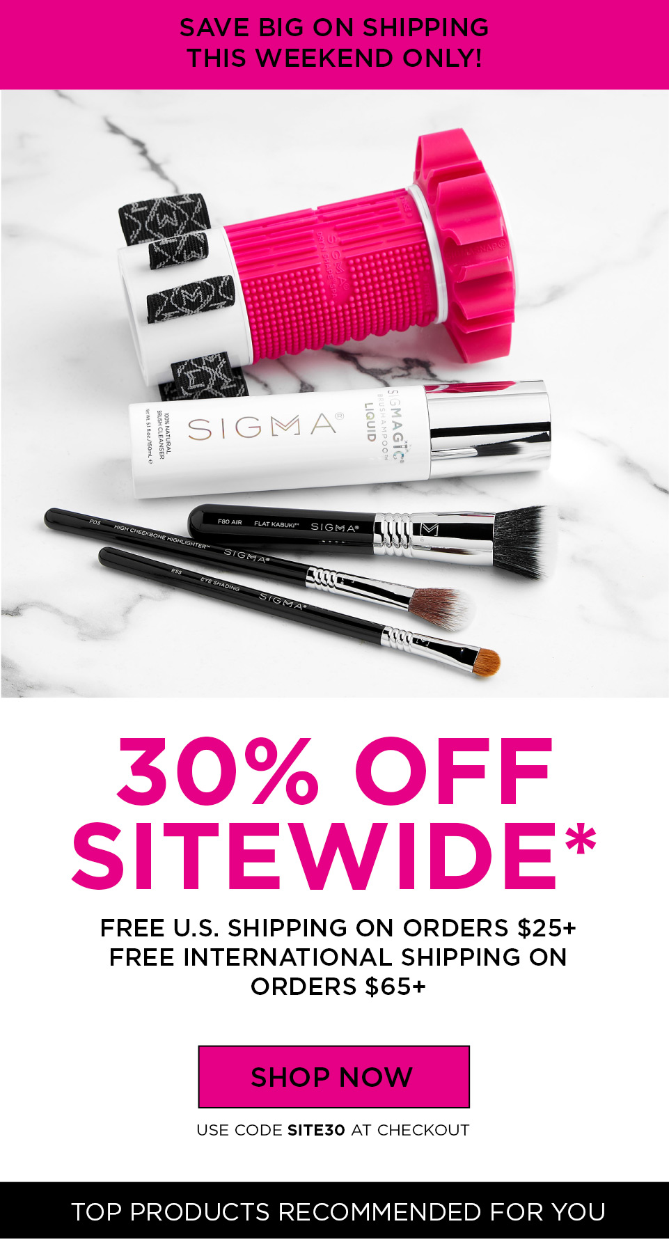 30% Off Sitewide