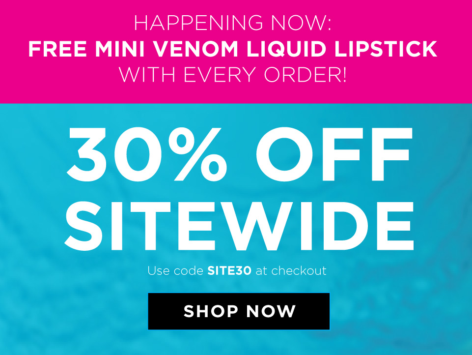 30% Off Sitewide