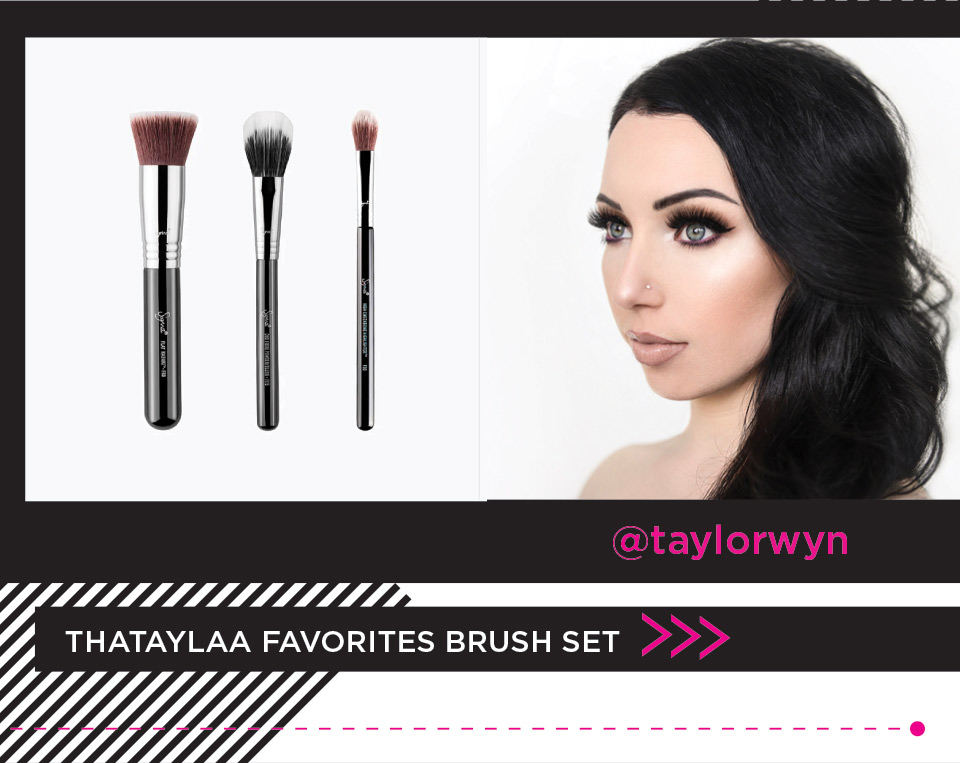 THATAYLAA FAVORITES BRUSH SET