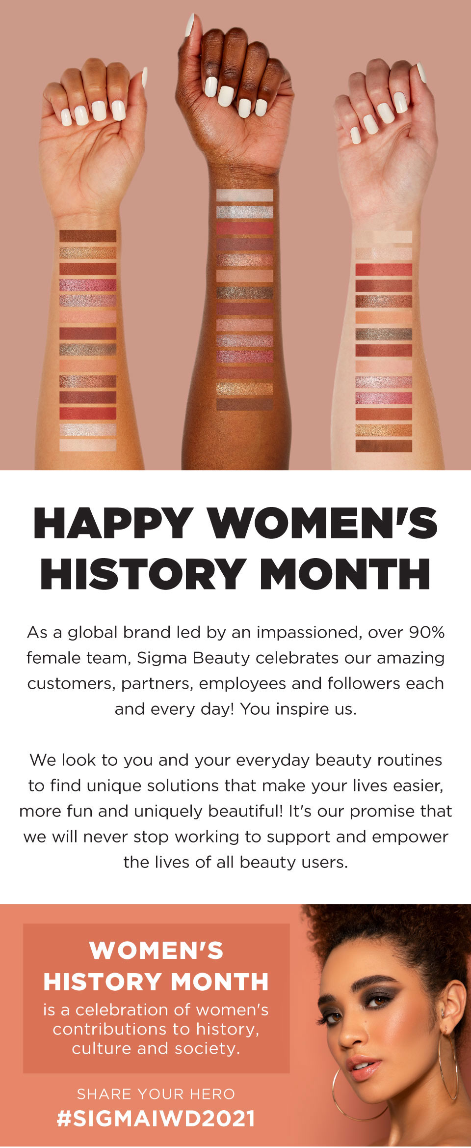 HAPPY WOMEN'S HISTORY MONTH