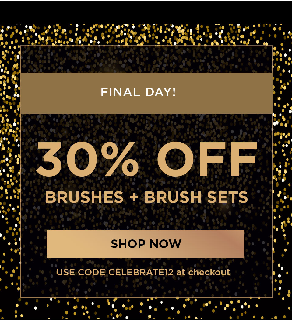 30% Off Brushes