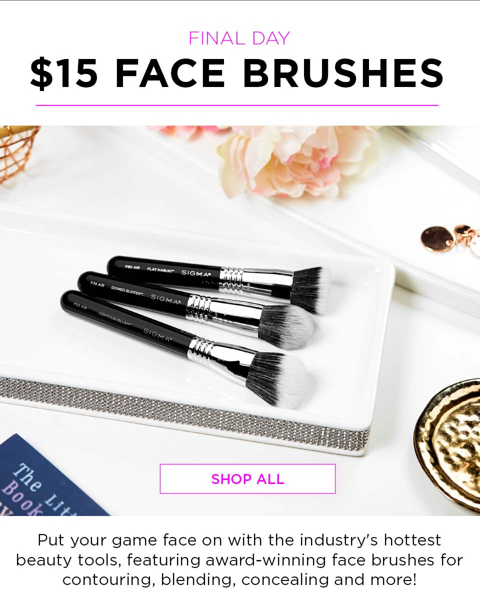 $15 Face Brush Price Drop