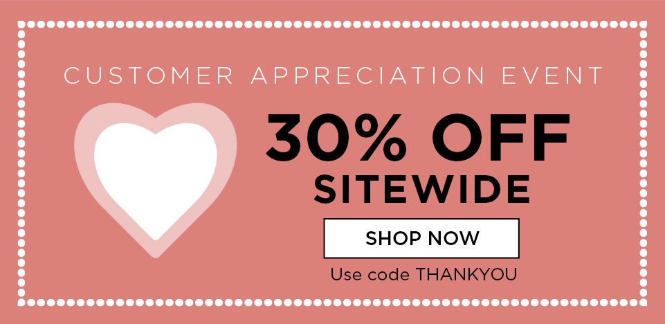 30% Off Sitewide