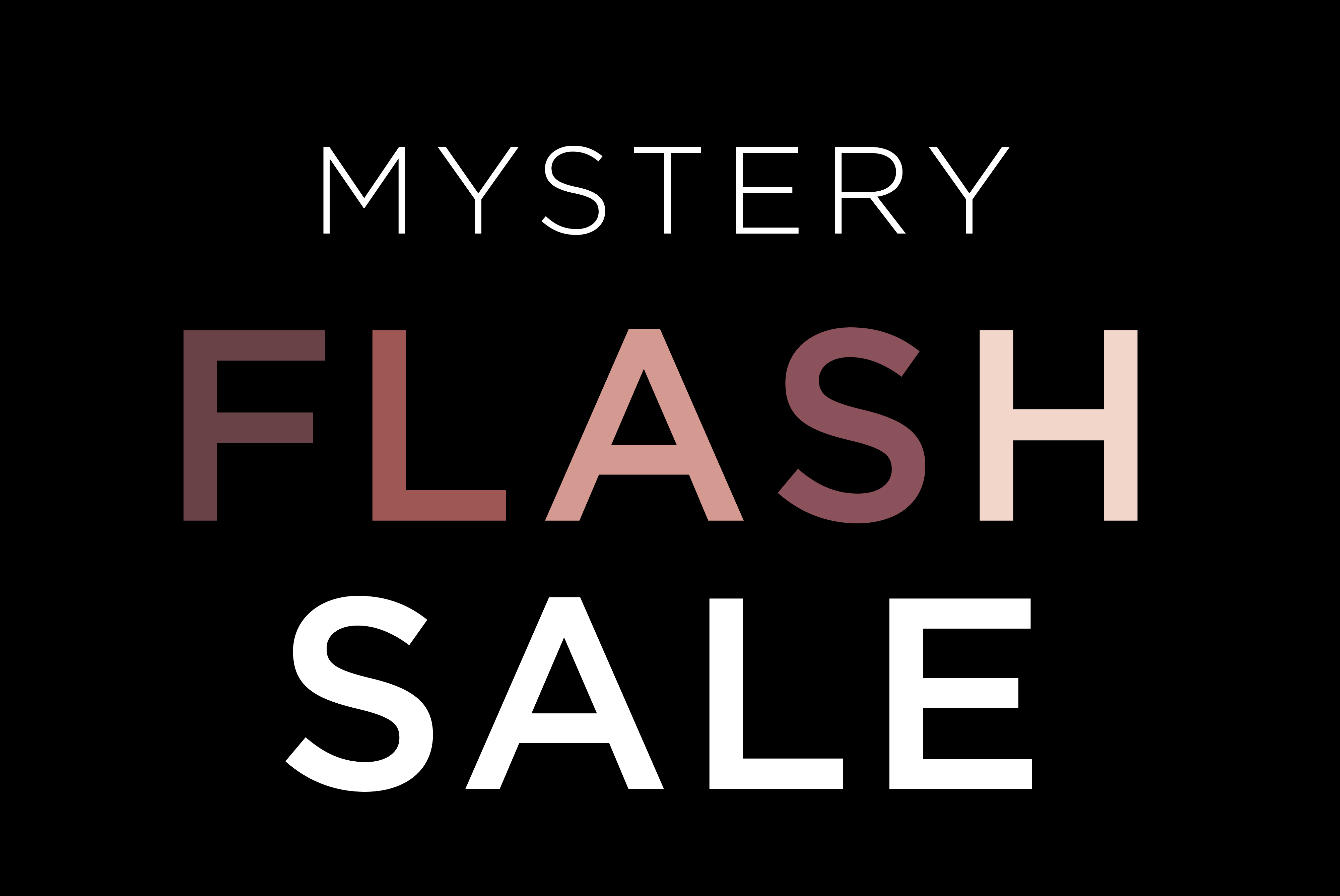 Mystery Flash Sale
