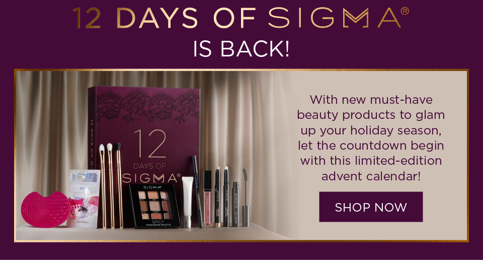 12 Days of Sigma is Back!