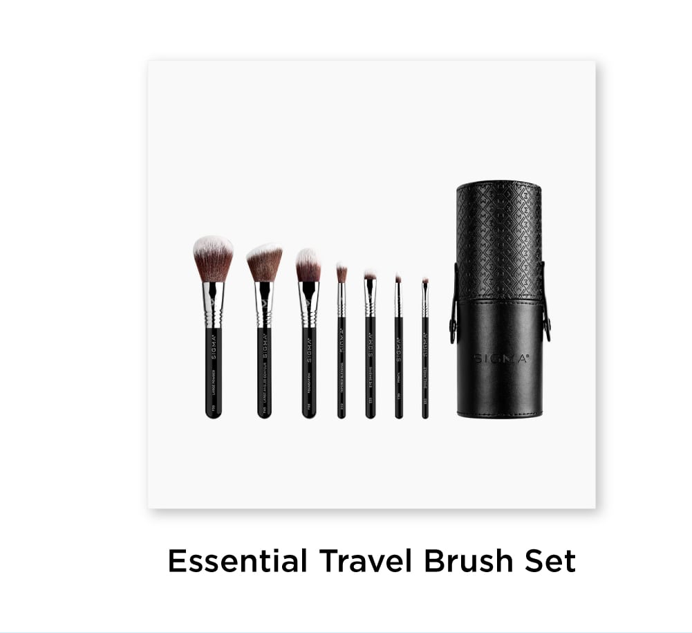 Essential Travel Brush Set