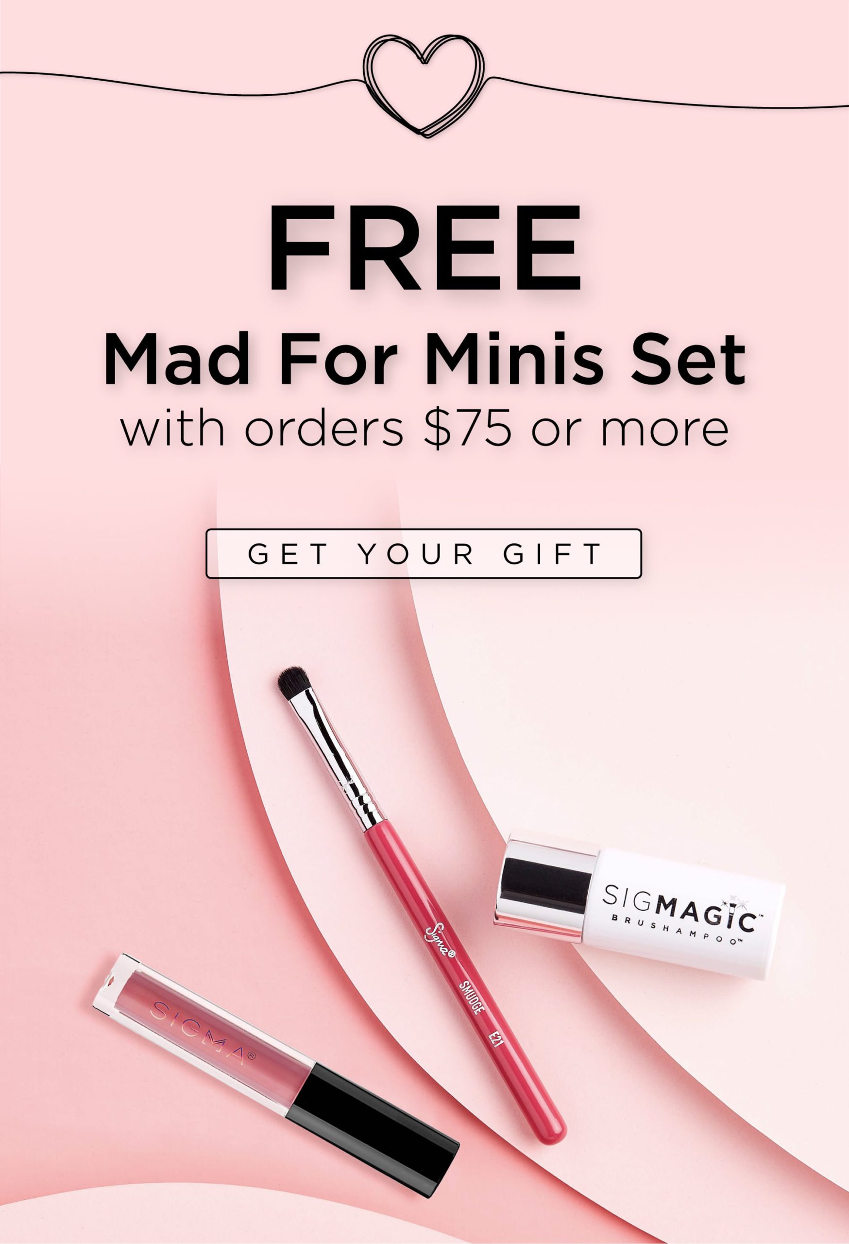 Free Mad For Minis Set with orders $75 or more