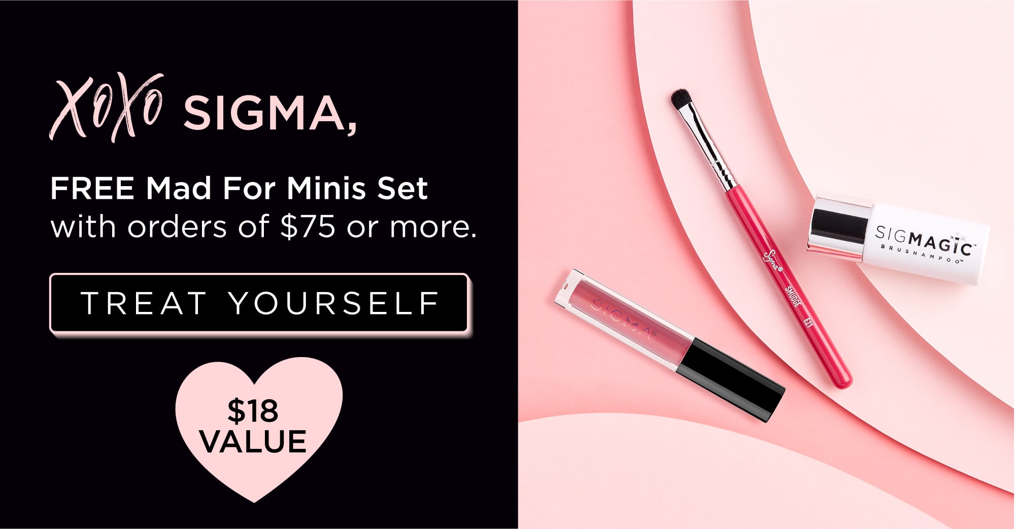 Free Mad For Minis Set with orders of $75 or more.