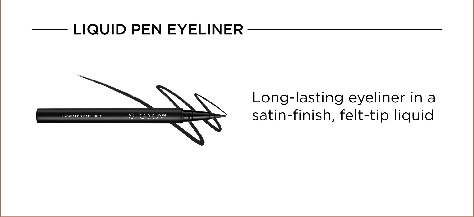 Liquid Pen Eyeliner