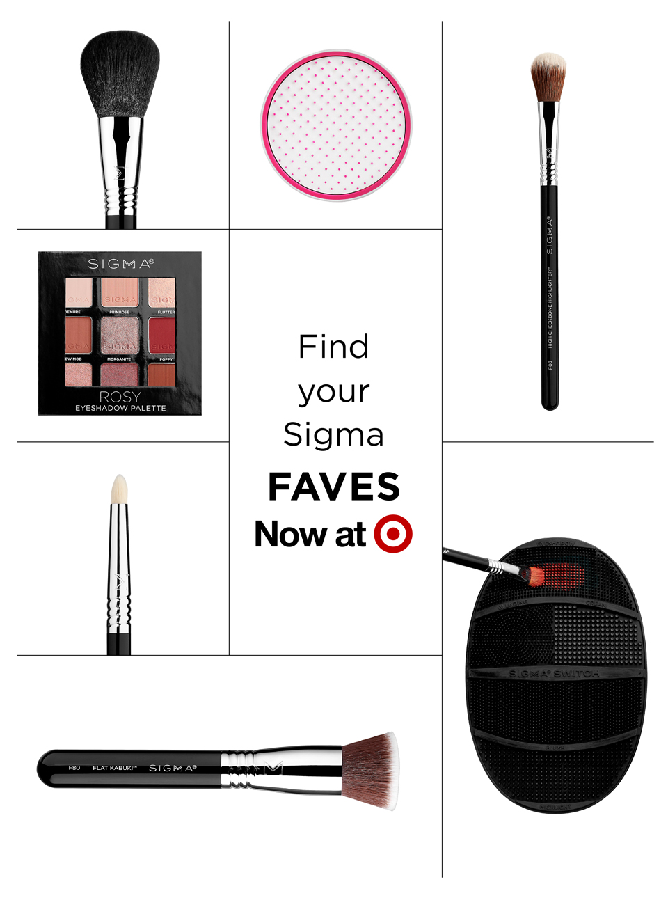 Find Your Sigma Faves - Now At Target