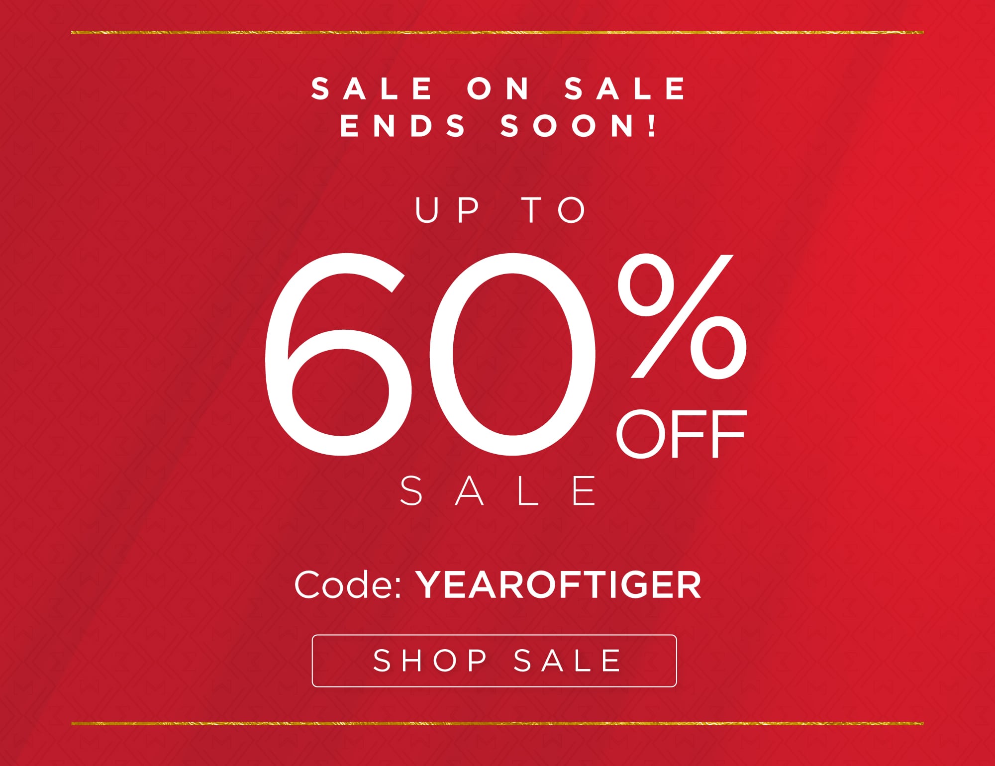 Flash Sale! 30% off Sitewide - Code: YEAROFTIGER