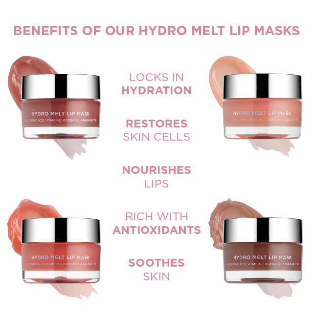 Benefits of our Hydro Melt Lip Mask