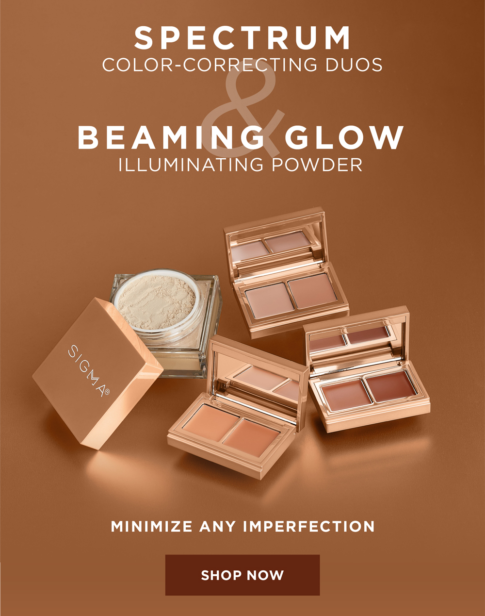 Spectrum Color-Correcting Duos & Beaming Glow Illuminating Powder