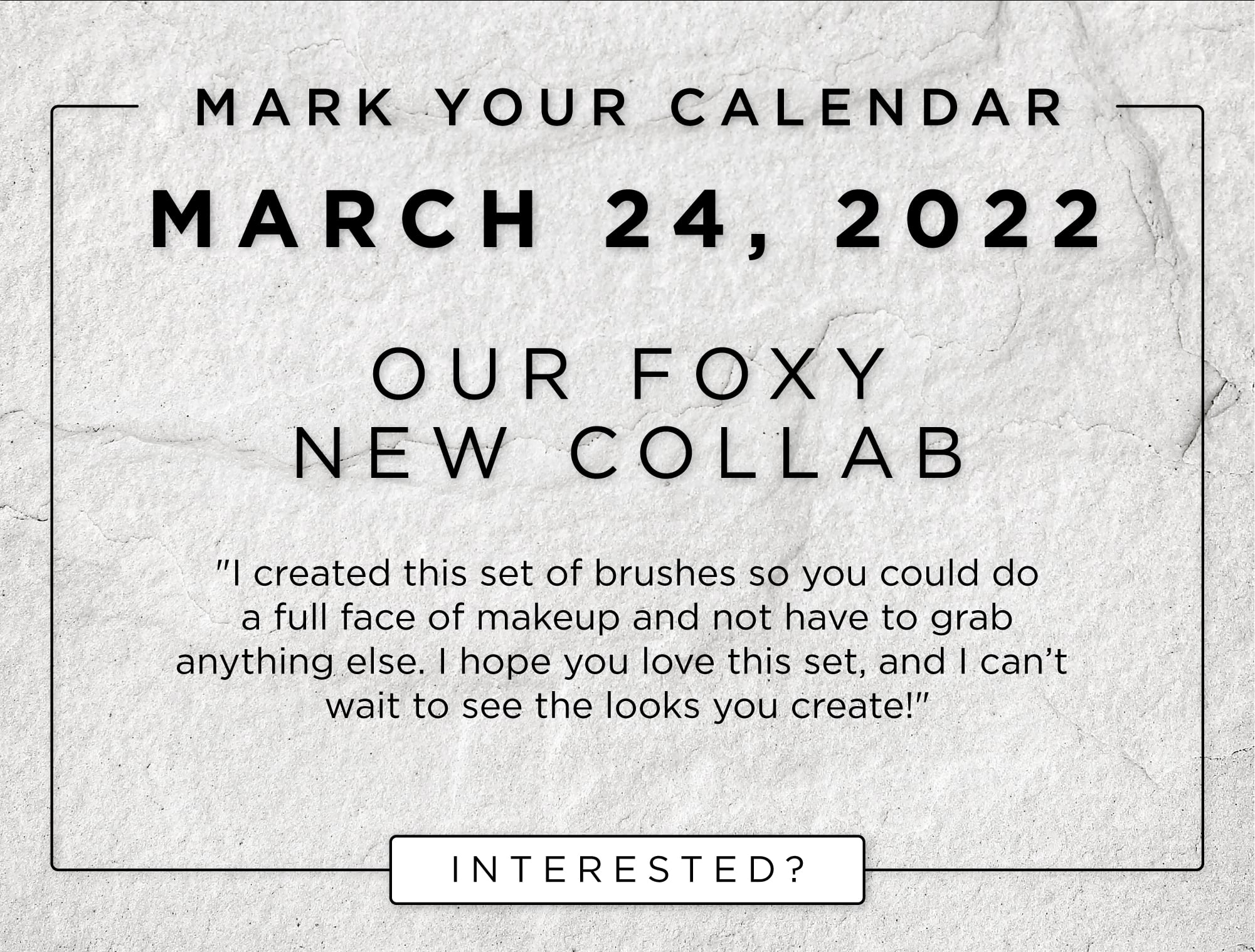 Our Foxy New Collab