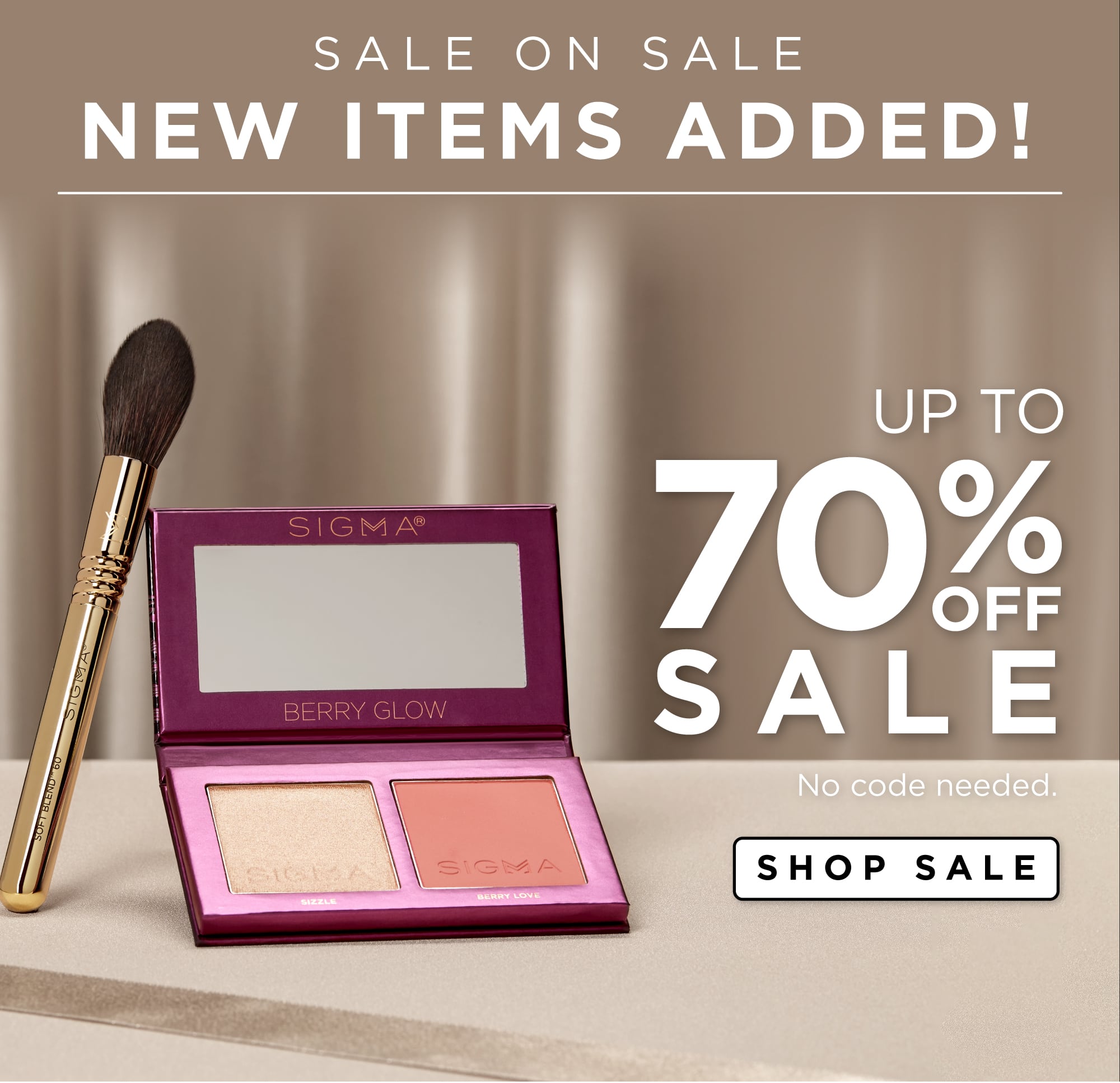 Up To 70% off SALE