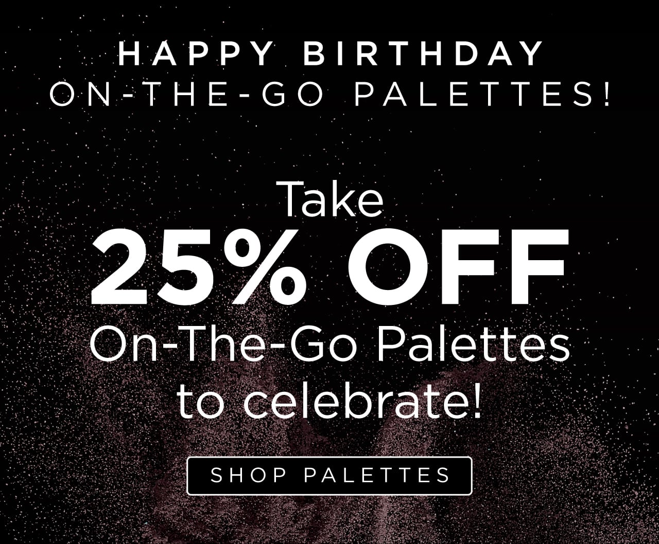 Happy Birthday On The Go Palettes!