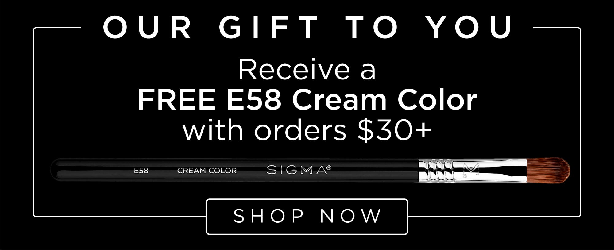 Free E58 with $30 Order