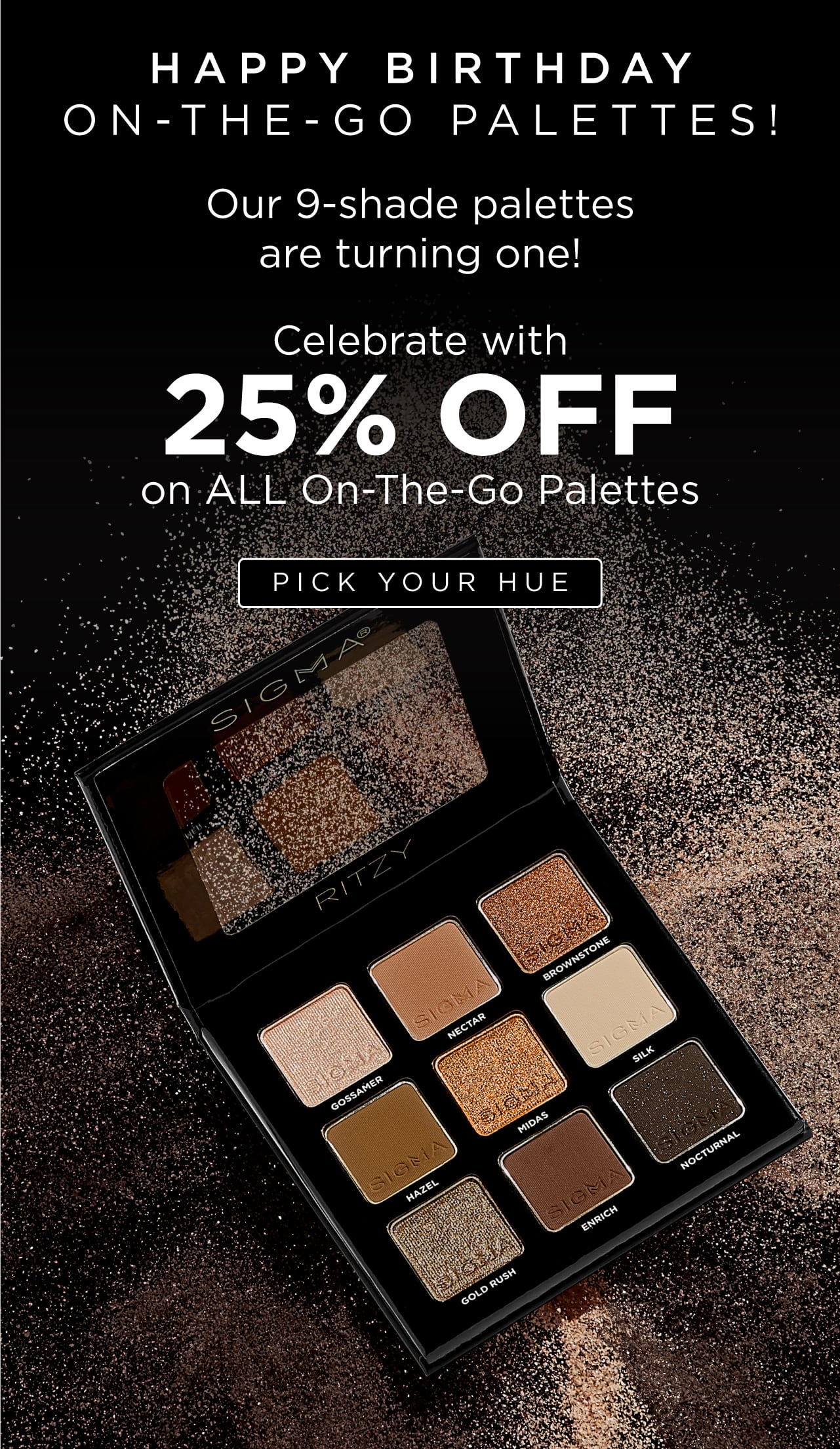 Happy Birthday, On The Go Palettes!