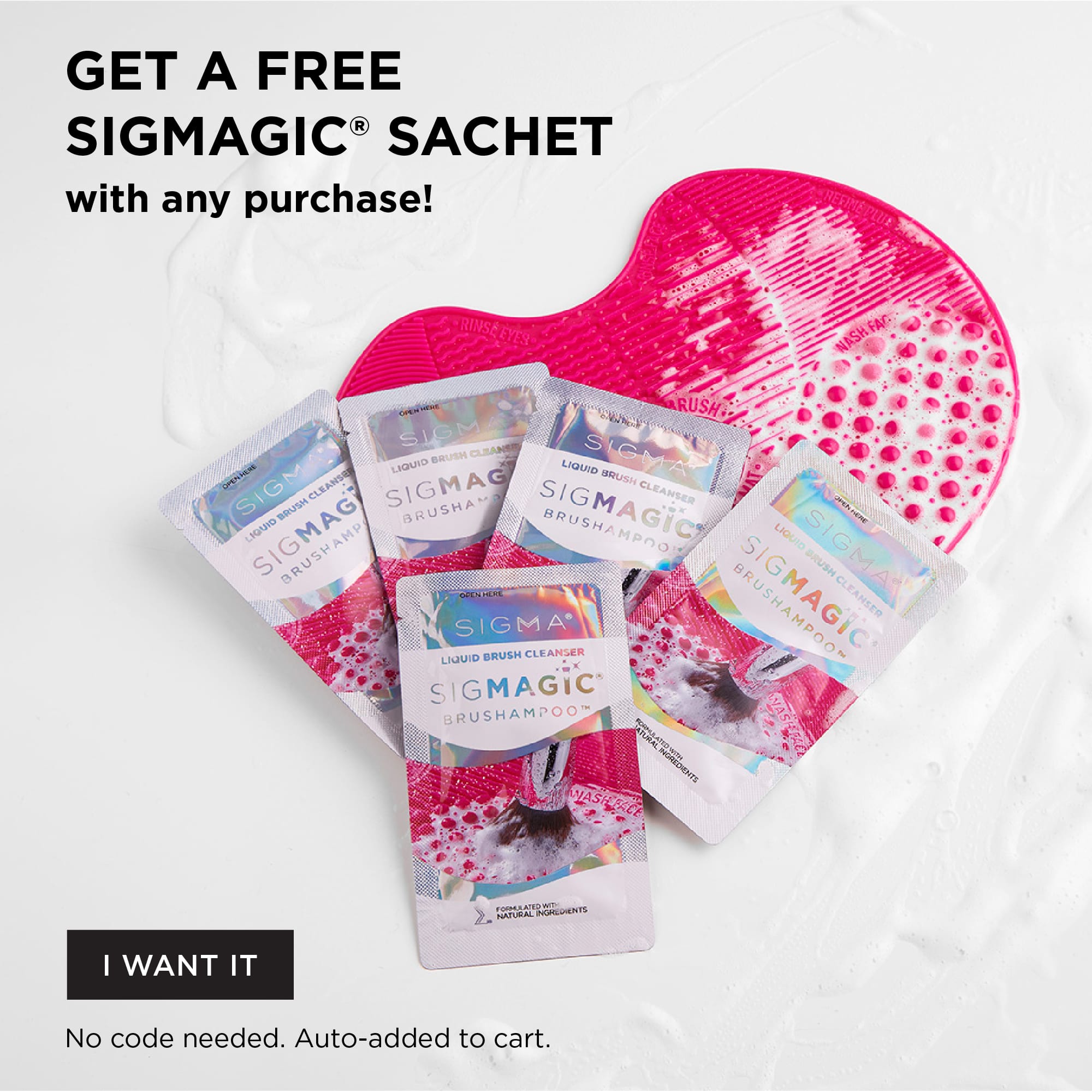 Free SigMagic Sachet 