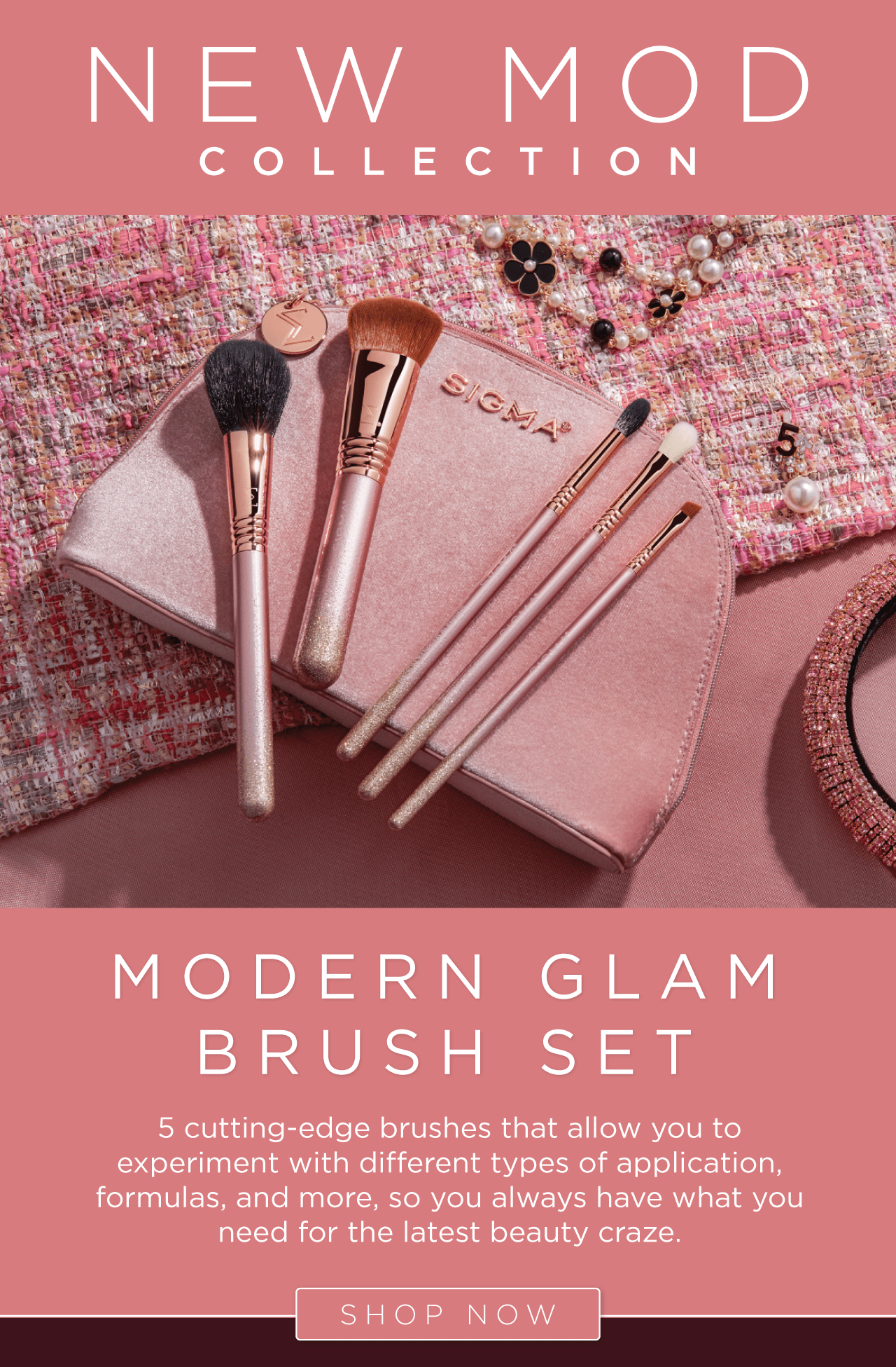 New Mod Collection | Modern Glam Brush Set