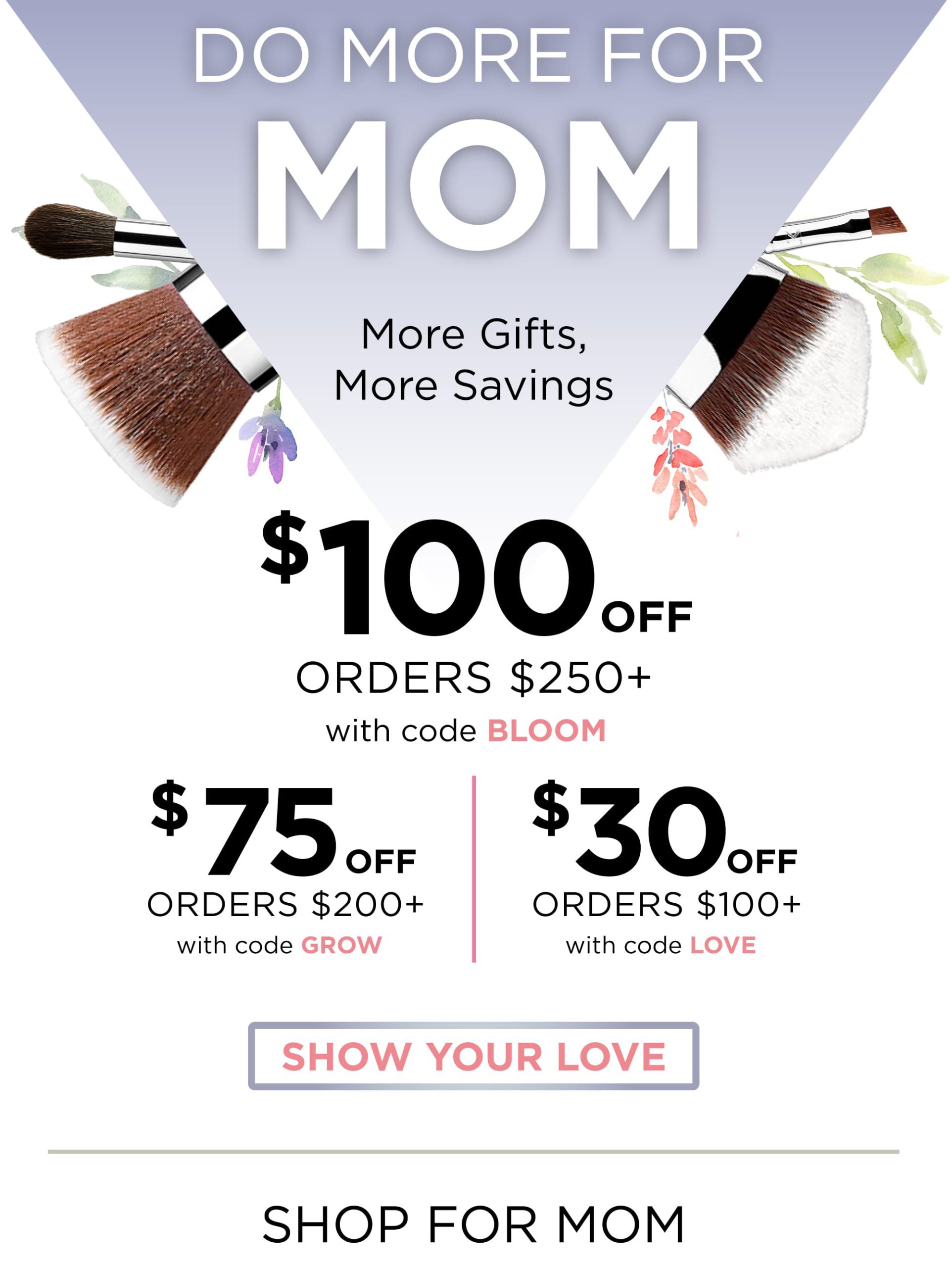 Mothers Day gifts and Savings