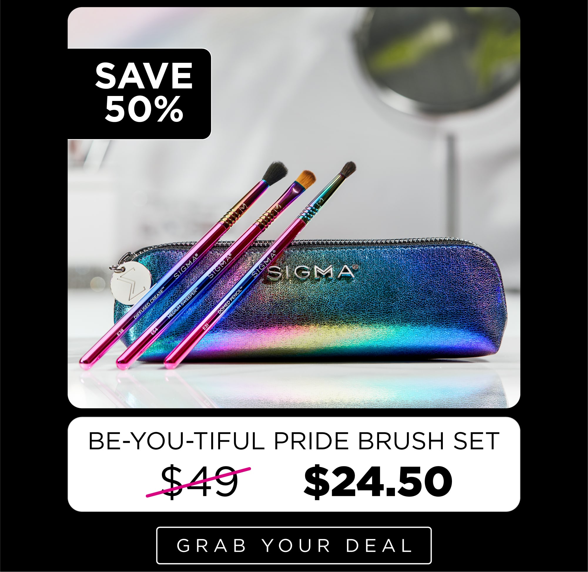 Be-You-Tiful Pride Brush Set | $24.50