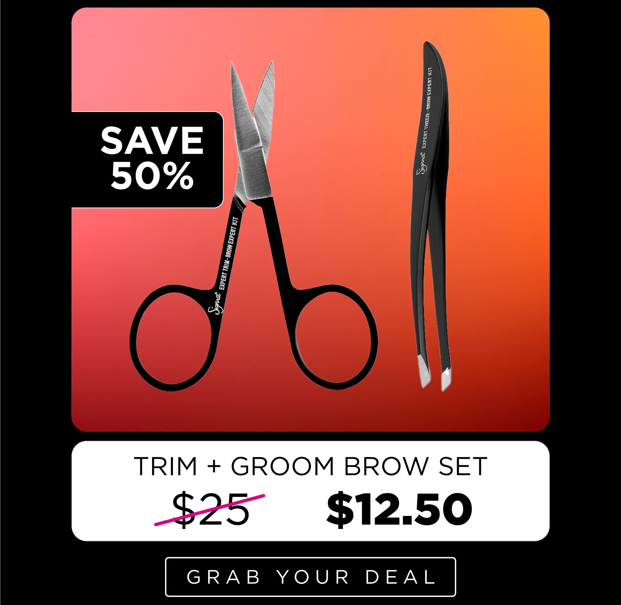 Trim + Groom Brow Set | Save 50%