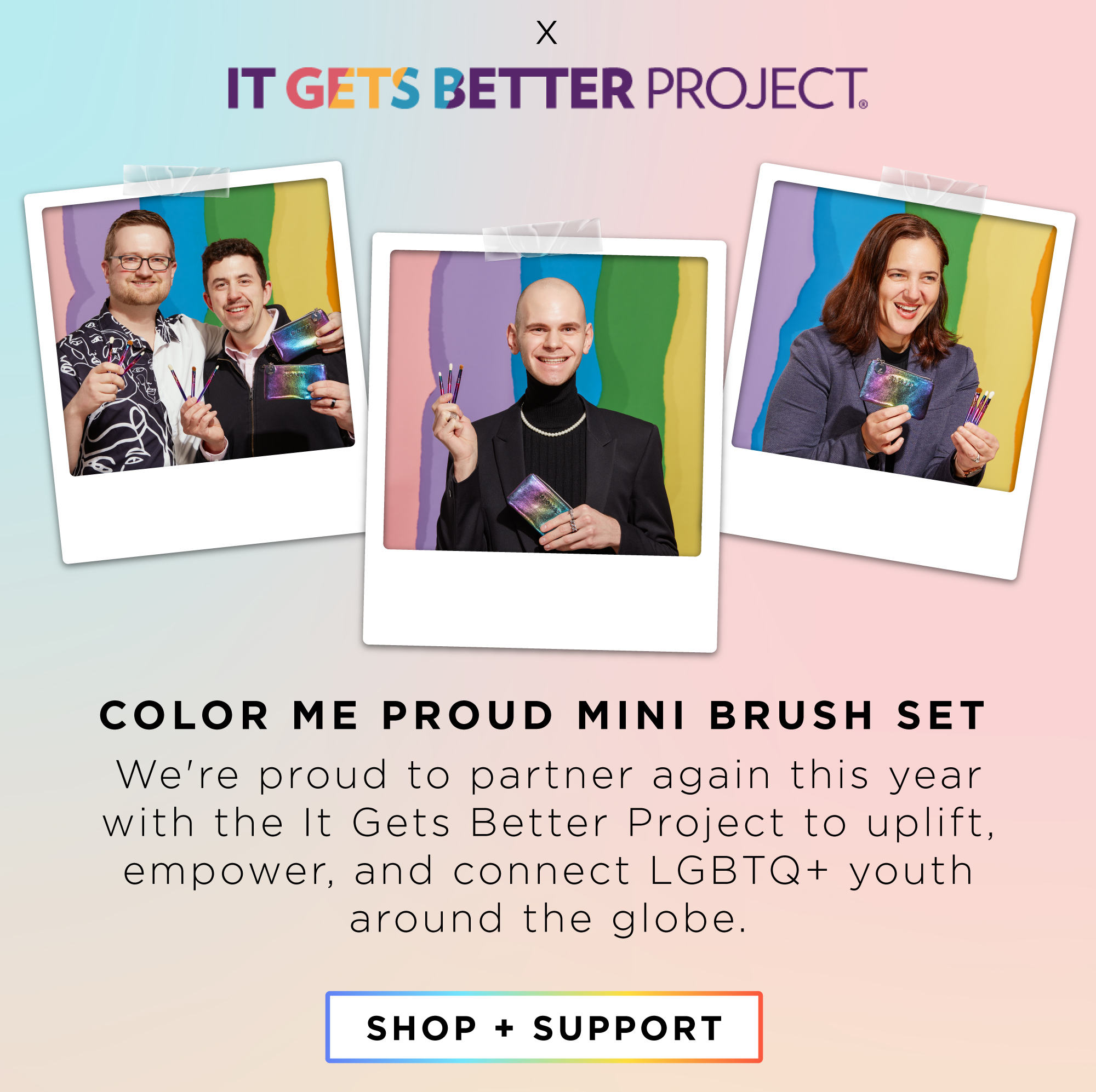 Color Me Proud Mini Brush Set