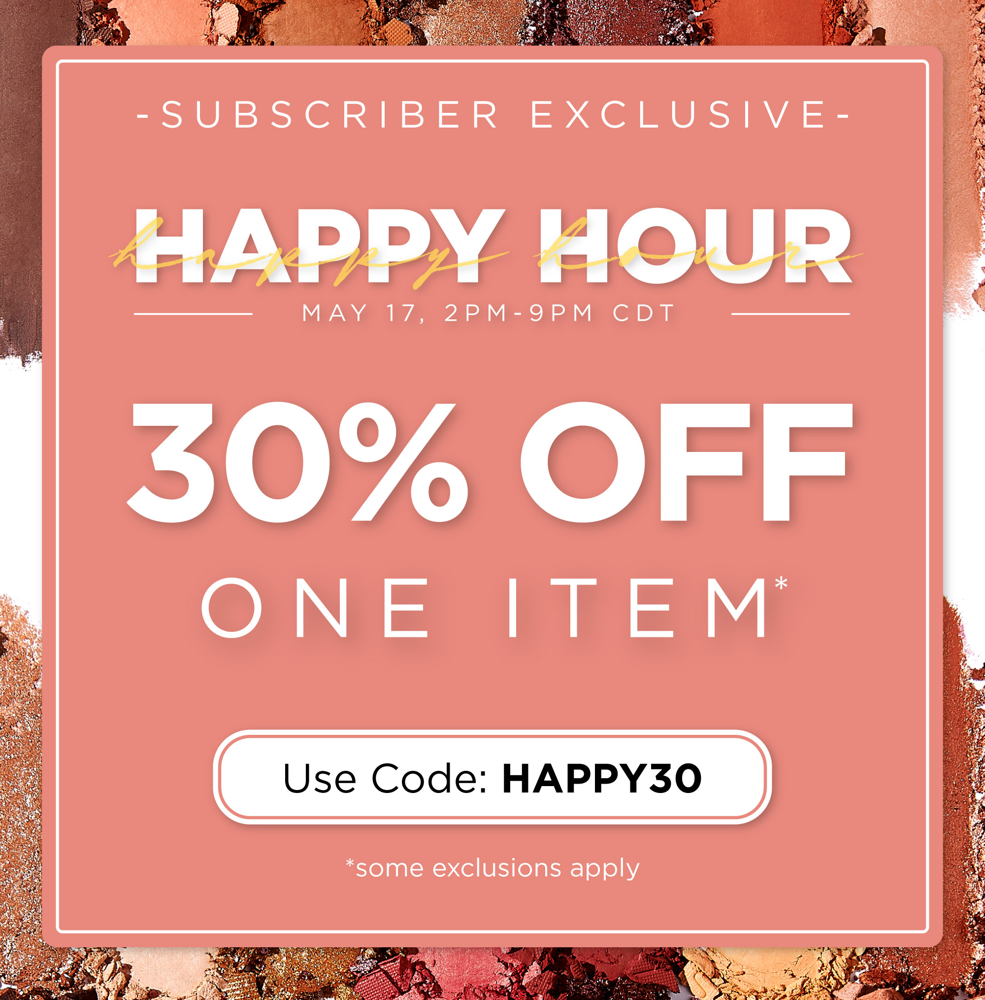  Exclusive | Happy Hour