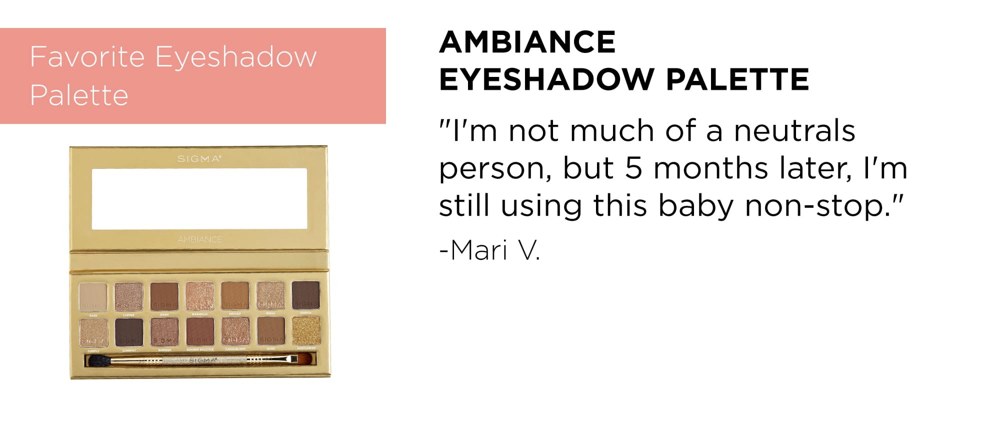 Ambiance Eyeshadow Palette