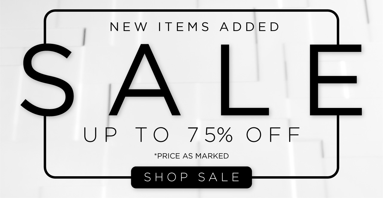 Up to 75% Off Sale